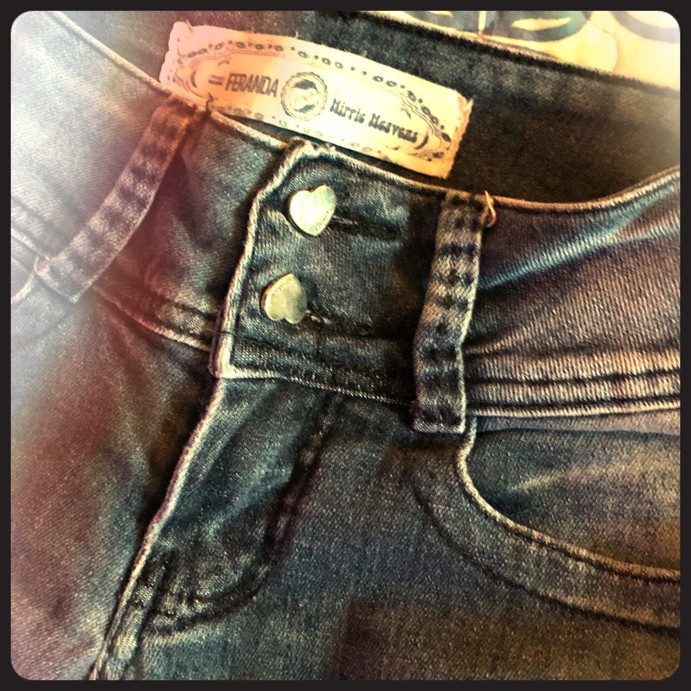 Feranda Hippie Heavens jeans, size 34BR